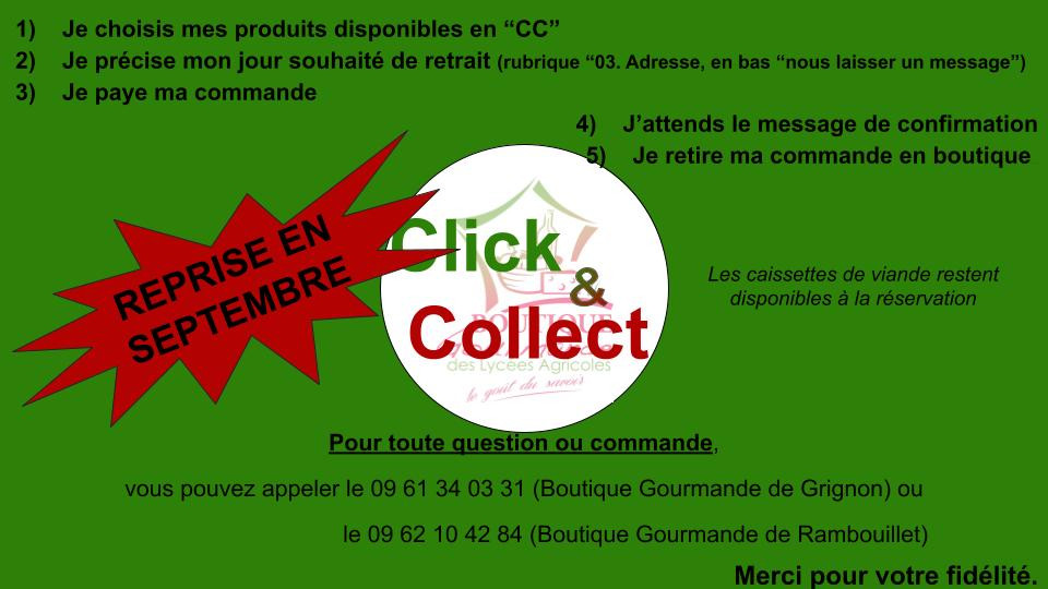 Click and collect été